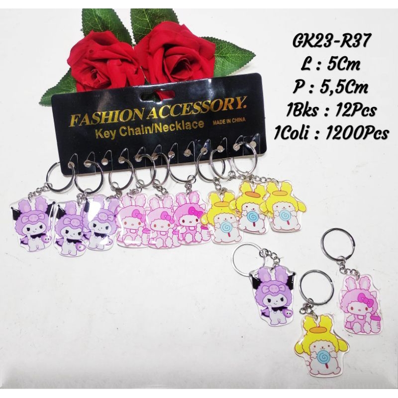 2pcs Gantungan Kunci|Gantungan Kunci Kuromi|Key Chain