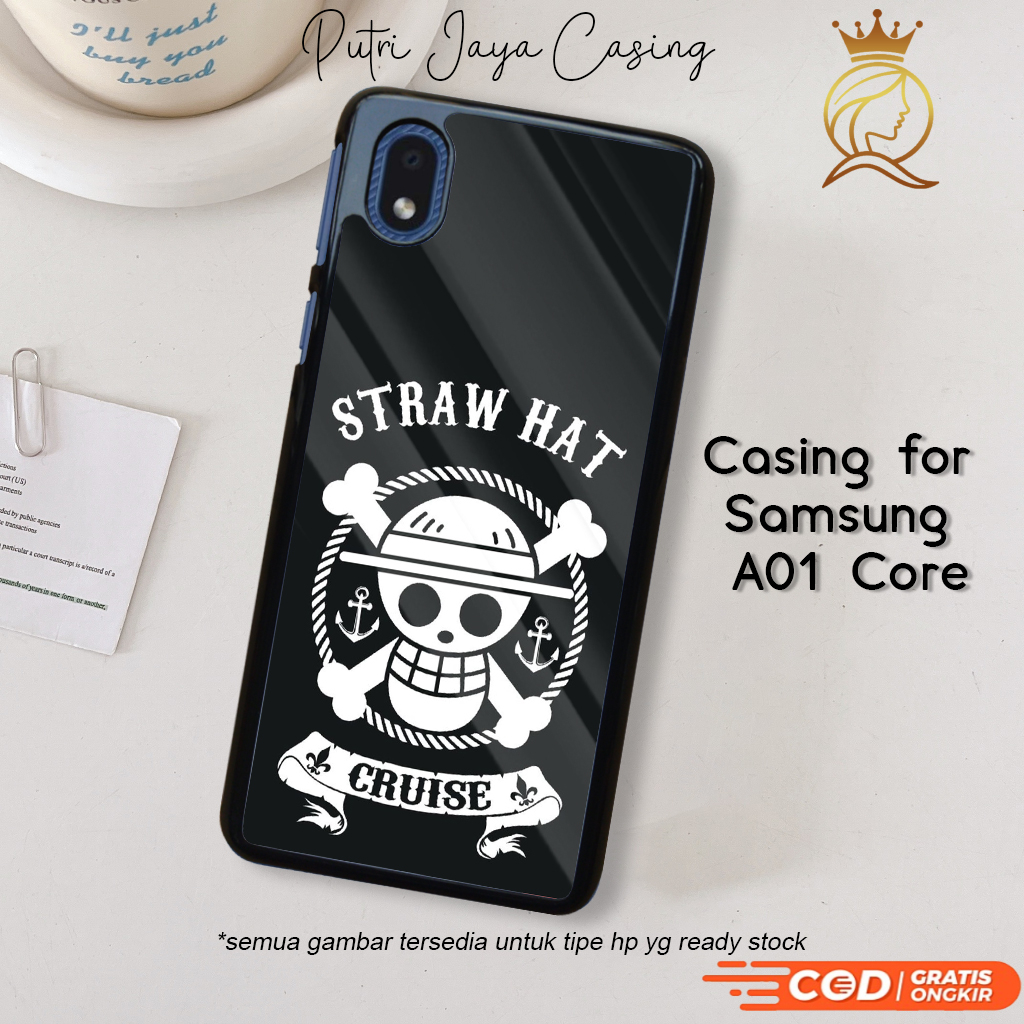 Case Hp Samsung A01 Core Casing Samsung A01 Core Motif ANIMLUFFY 10 Casing Terbaru Case Karakter Luc