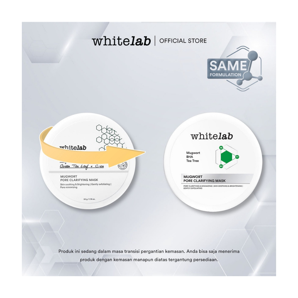 whitelab Mugwort pore clarifying mask