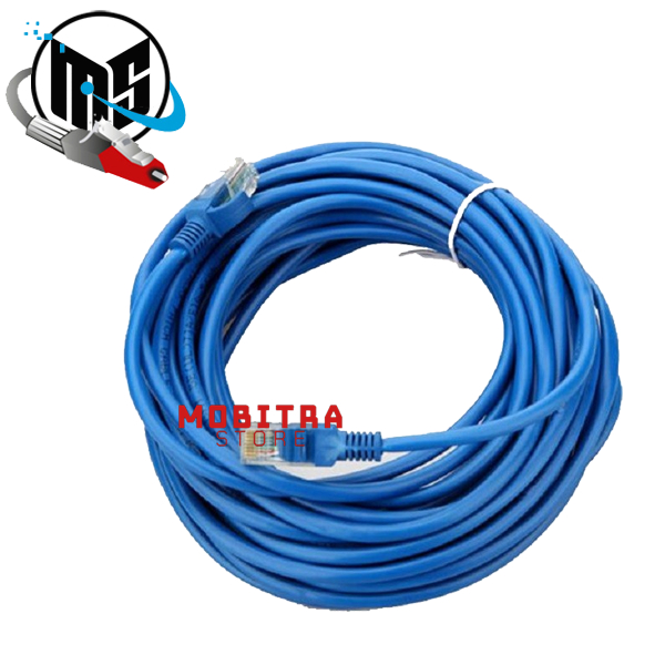 Kabel AMP / Commscope UTP Cat 6 Cable 35 meter siap pakai