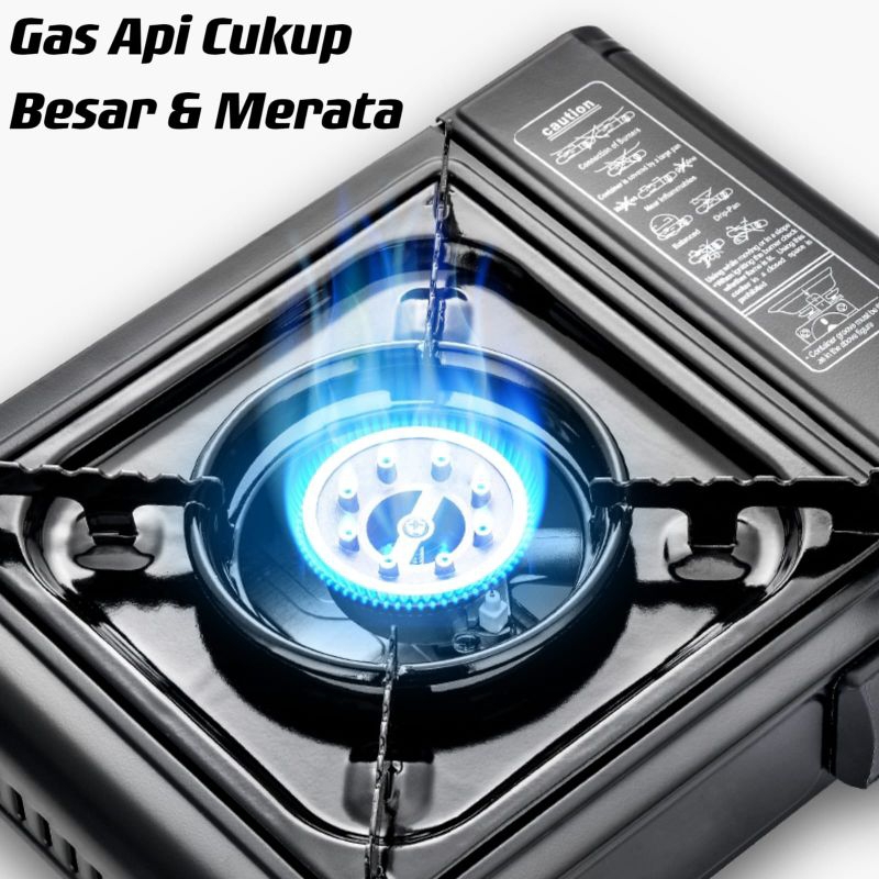 Kompor Gas Portable 2 in 1 /Alat Panggang Kompor Shabu-Shabu BBQ / Kompor Gas Portable Dan LPG Kompor Gas Stove⭐ TOKO13.OLSHOP⭐