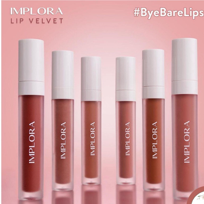 IMPLORA Lip Velvet 4.6gr | Lip Cream | Cream Matte