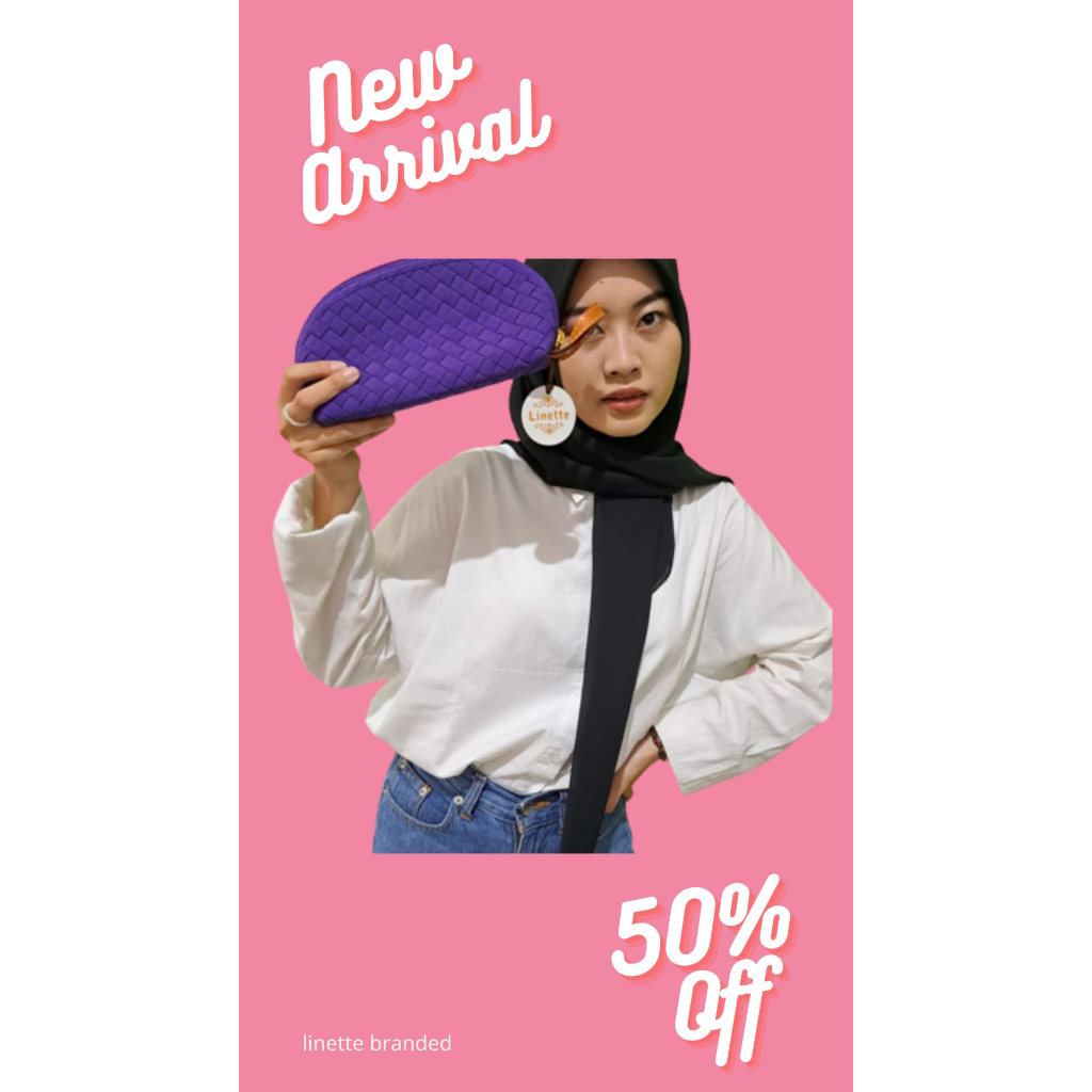 Dompet wanita dompet coin dompet linette dompet fhasion dompet makeup acecoris