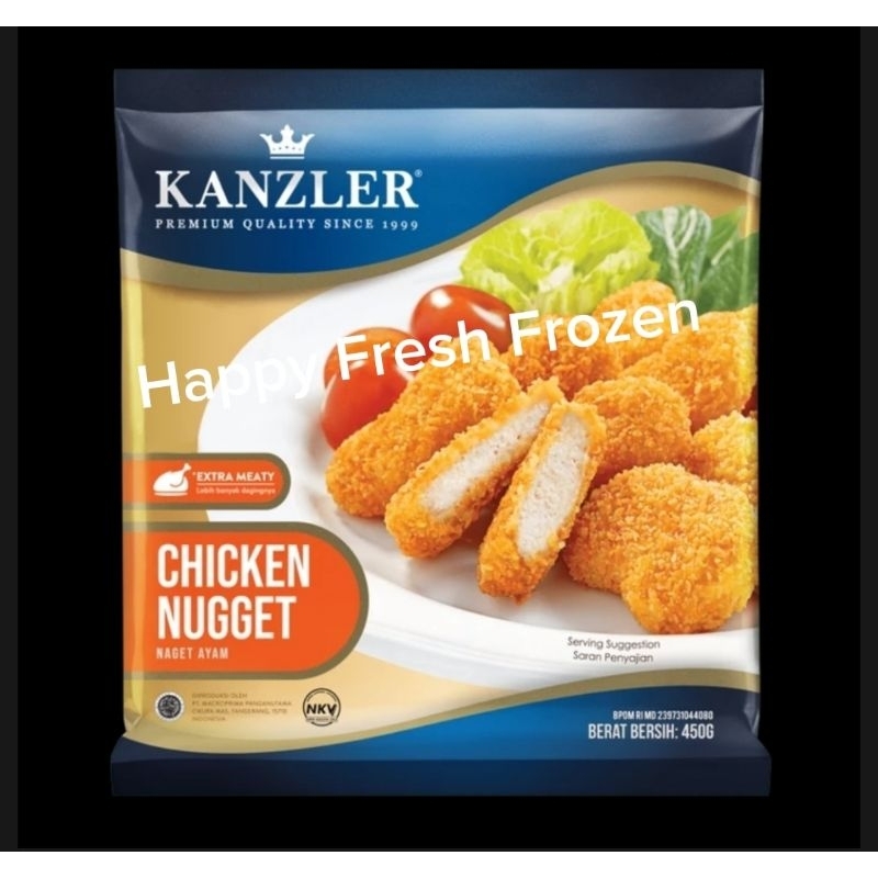 

Kanzler Chicken Nugget Original Beku Frozen 450 gr