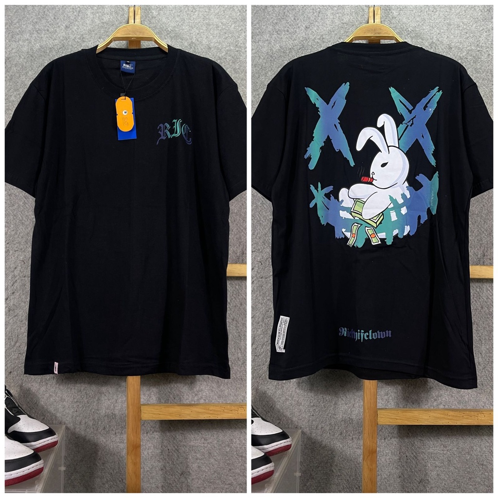 BAJU KAOS RICKY IS CLOWN TERBARU || T-SHIRT PRIA WANITA DISTRO PREMIUM