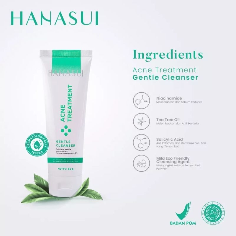 HANASUI Acne Treatment Gentle Cleanser