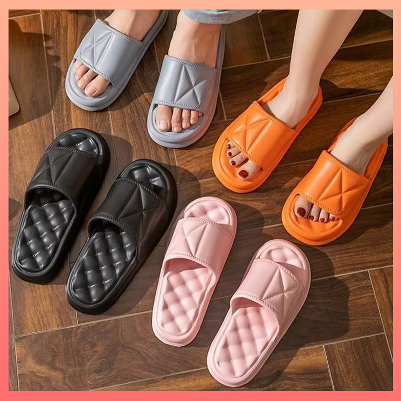 Sendal Jelly Wanita Slip On import Kekinian Sandal Selop Wanita Karet Korea Dewasa Sandal Slide Wanita Murah Empuk EVA