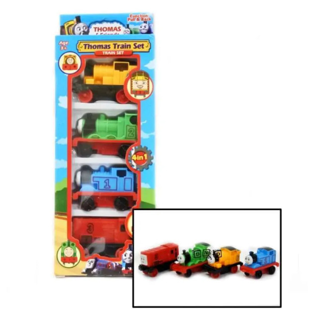 Mainan Anak Kereta Api Train Set isi 4pcs