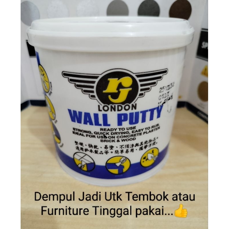 Dempul Dinding Dempul Tembok Dempul Kayu RJ 1 kg.