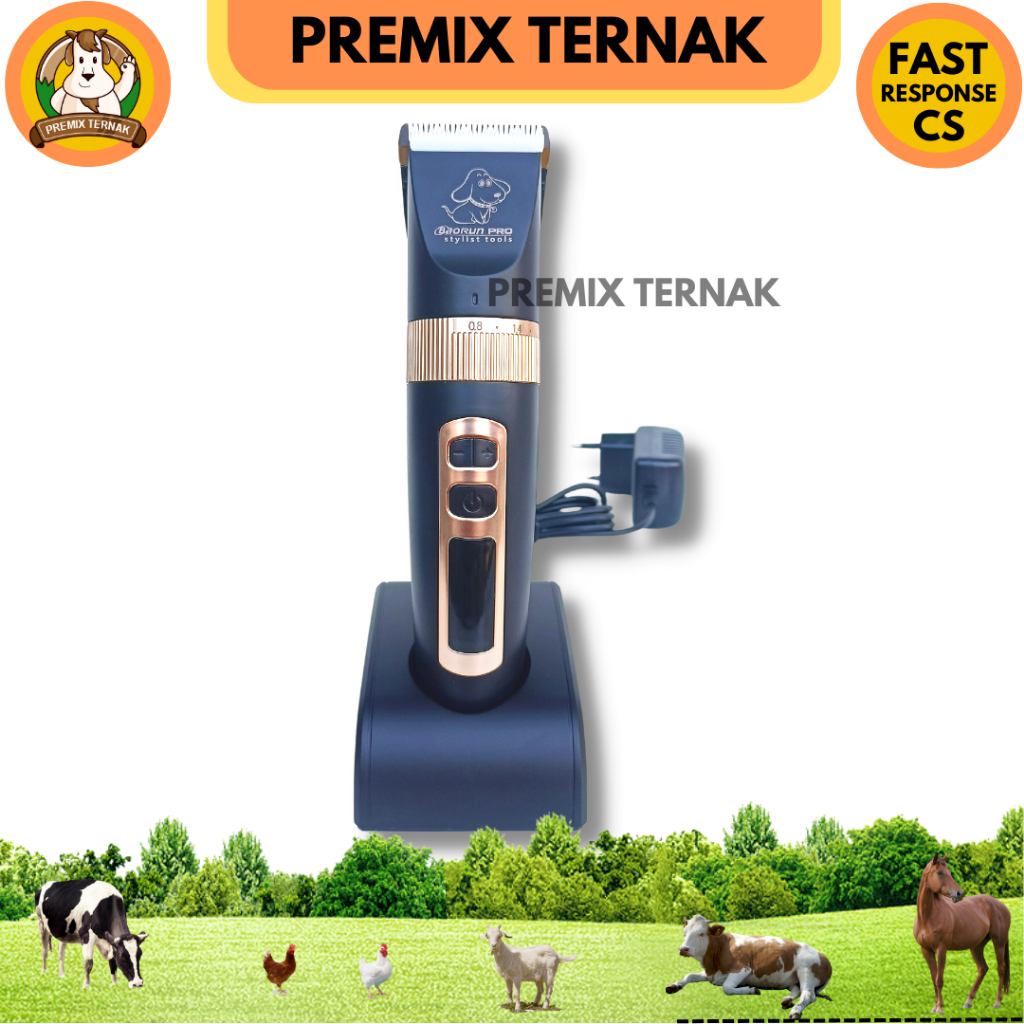 ALAT CUKUR HEWAN ELEKTRIC BAORUN P9 - Cukur Kucing Anjing Kambing Domba DLL