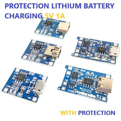 CHARGING LITHIUM BATTERY PROTECTION TP4056 5V 1A (4058)