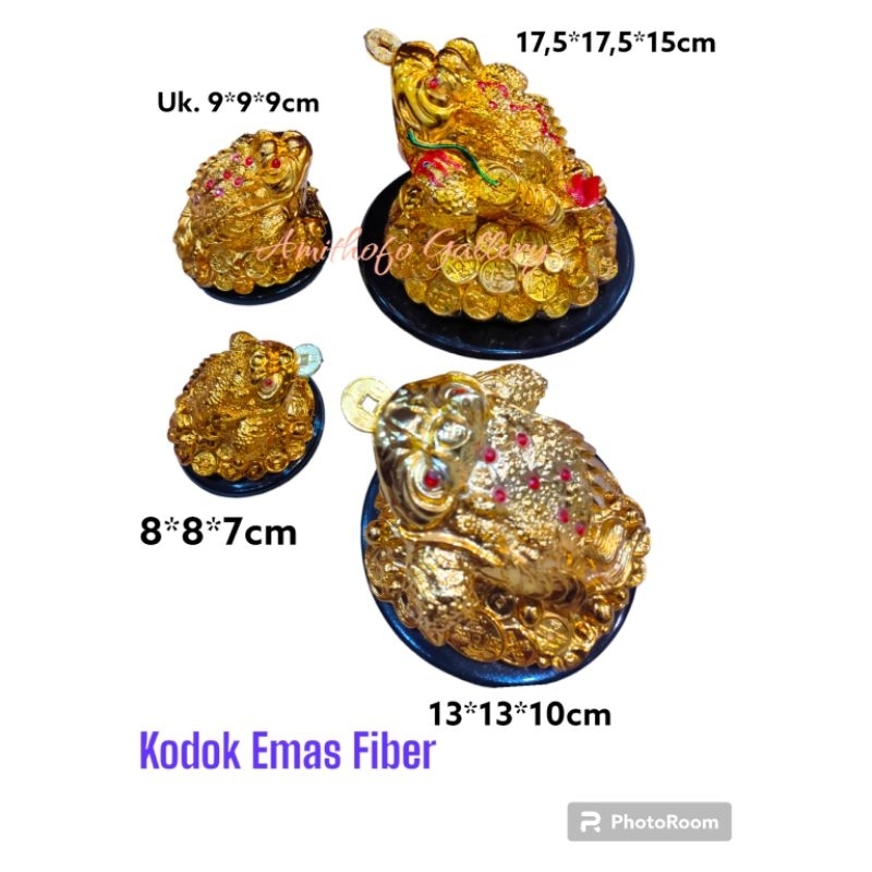 

Kodok Fib Emas 5inchi