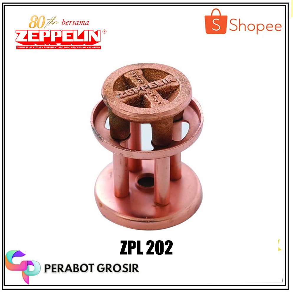 Kepala Kompor Gas Semawar Zeppelin 202