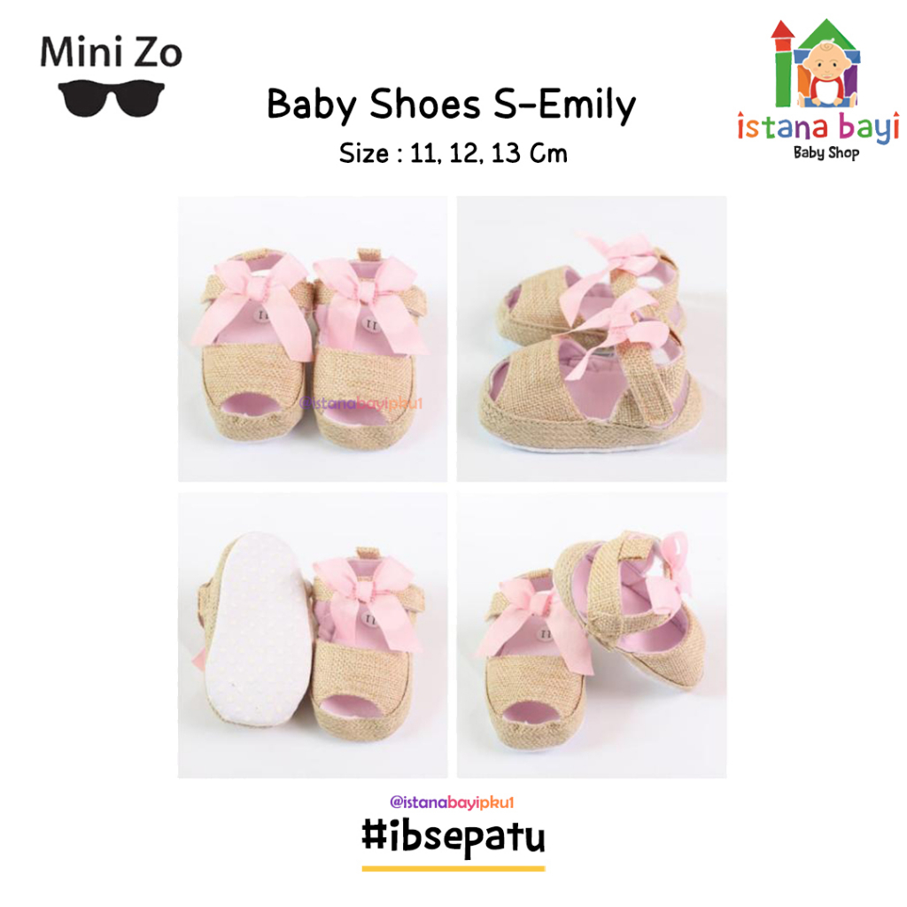 MINIZO Prewalker Bayi Girl - Prewalker Shoes/Sepatu Bayi