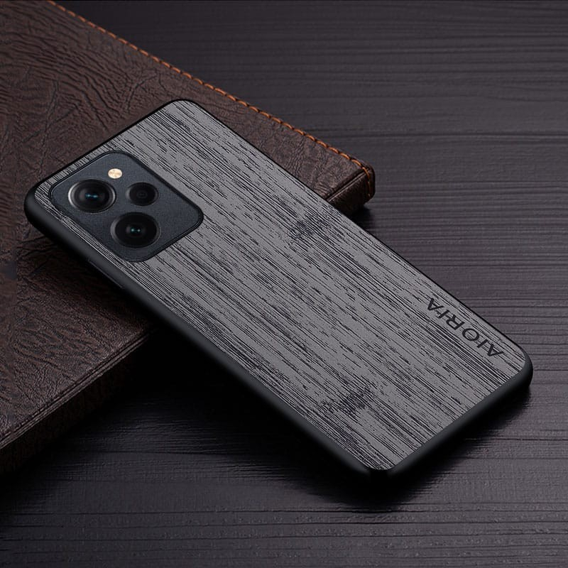 POCO X5 5G X5 PRO 5G SOFT CASE WOOD TEXTURED AIORIA ORIGINAL