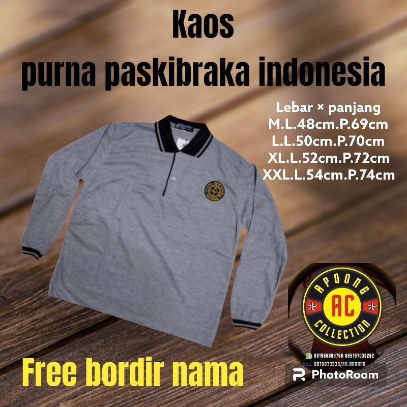 Kaos PPI lengan panjang