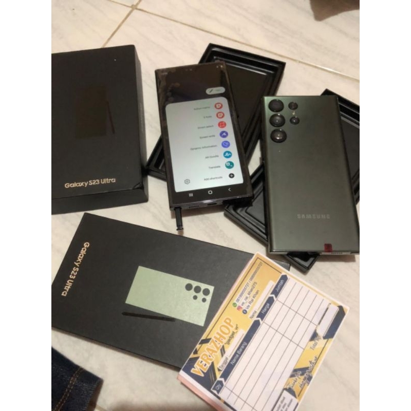 newS23 ultra hdc 3/64 tampilan 1TB