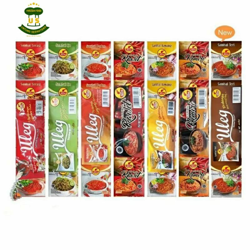 

Sambal Uleg Finna 20gr Uleg Sachet Sambel praktis Sambel Saset Sambel Terasi Sambel Rendang Sambel Pedas Sambel Rawit Sambel Kemiri Sambel Geprek