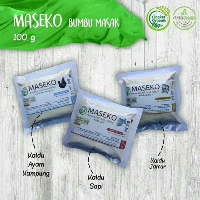 

Lingkar Organik Refil Maseko Kaldu 100gr JAMUR / Kaldu MPASI