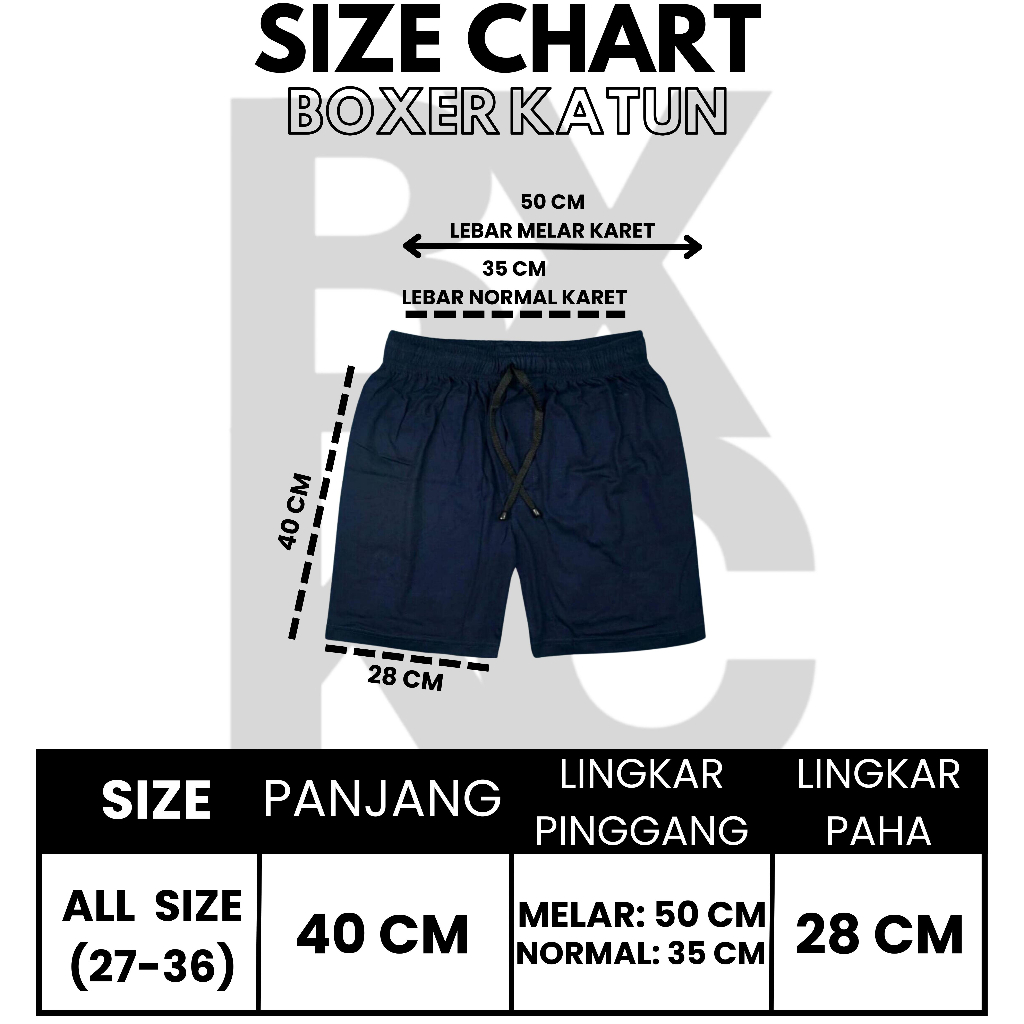 BOXER POLOS NAVY PRIA DAN WANITA BEST QUALITY