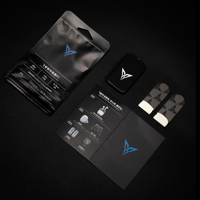 FLYDIGI P1 / P1 Lite Silver Cloth Mobile Gaming Finger Sleeve Sarung Jempol Gaming