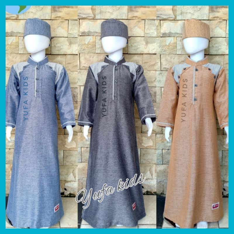 GAMIS GEILBY ANAK / JUBAH ANAK LAKI LAKI