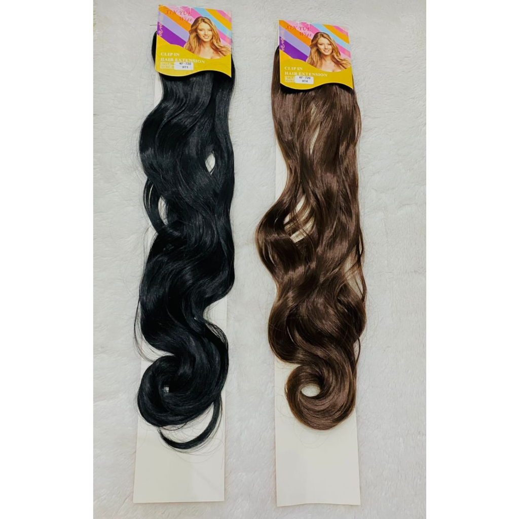 HAIR CLIP KF 720 𝗠𝗖𝗡 HAIR EXTENSION PANJANG 55 CM