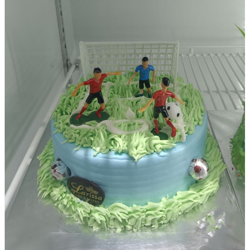 

Kue ulang tahun sepak bola - football cake - kue ultah anak cowok