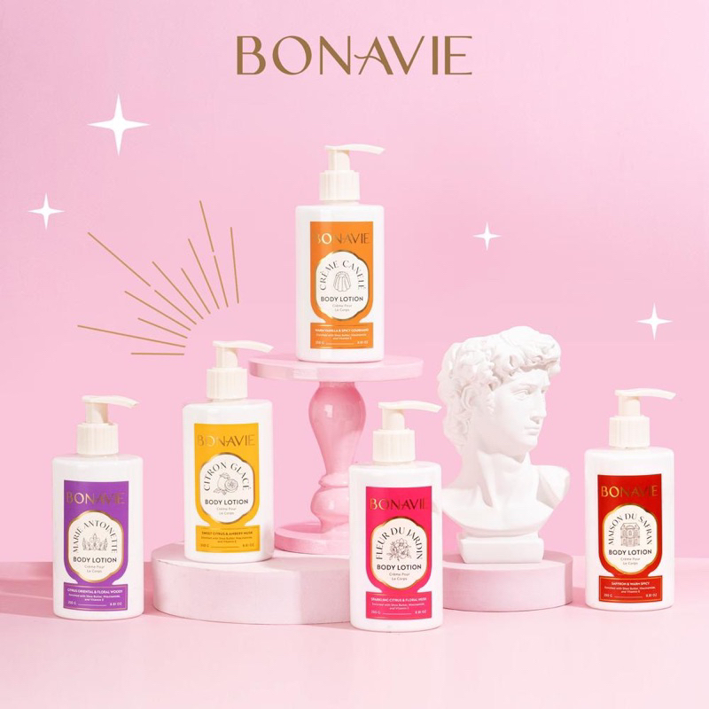 BONAVIE Body Lation - Pelembab Pencerahan Badan