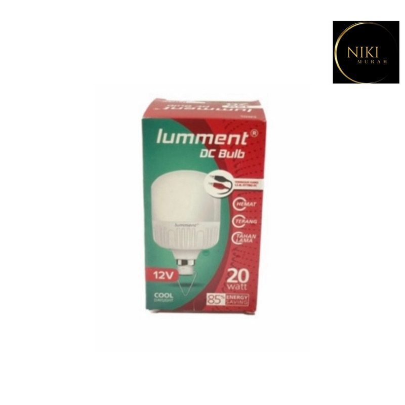 Lampu LED DC Lampu AKI ACCU 12V 20W Lumment