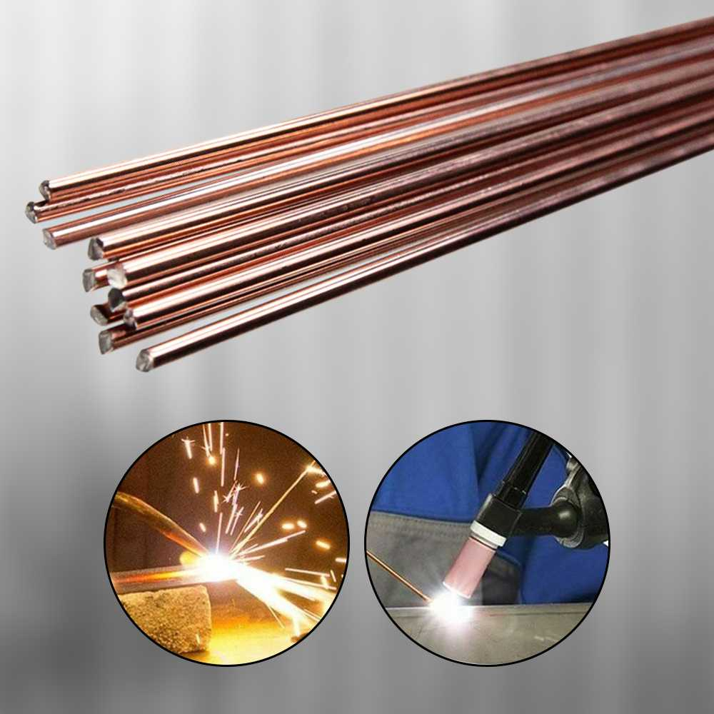 12pcs Kawat Las Tembaga Kulkas Ac Special Welding for Copper 1.5 mm x 50 cm 12 PCS