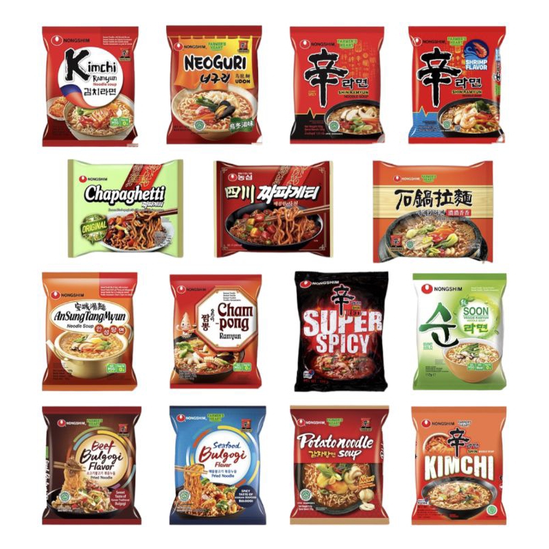 

NONGSHIM SHIM RAMYUN, NEOGURI, BULOGI