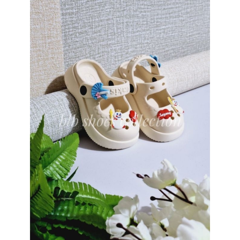 Sepatu Sandal Anak Mixue Sandal Anak Tali Belakang Motif Mixue Sandal Anak Kekinian Mixue Nyaman Sendal Anak Terbaru Mixue