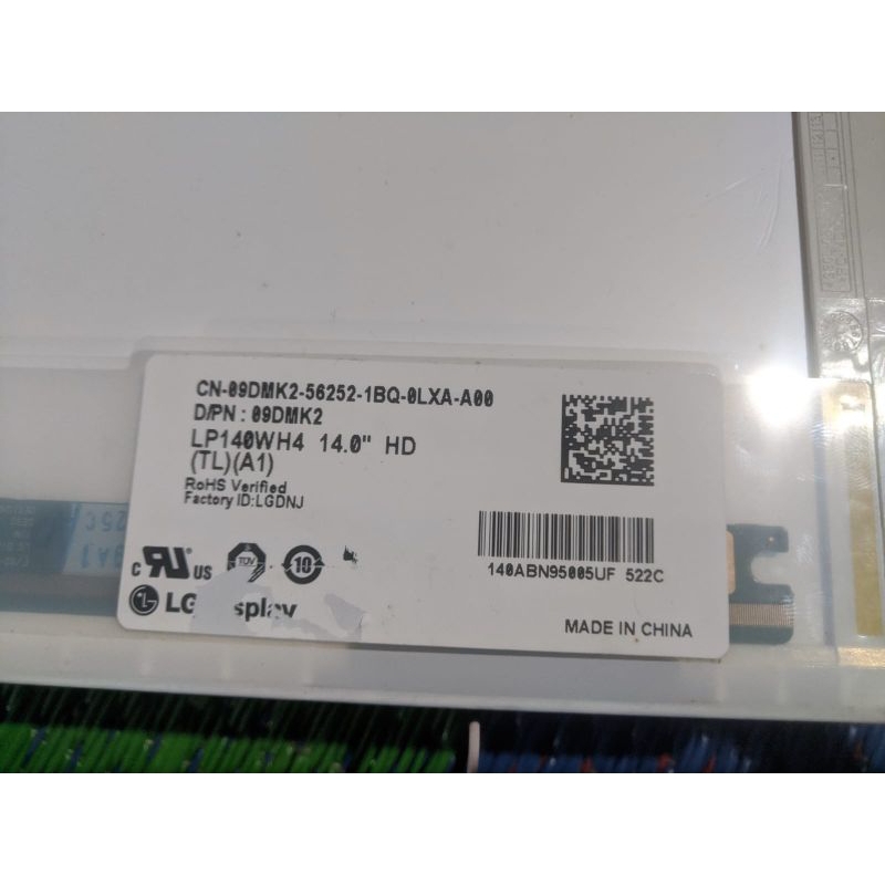 lcd 14inch laptop 40pin