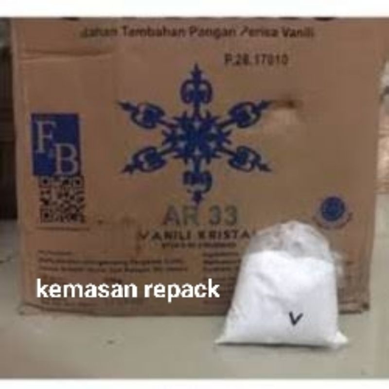 vanili bubuk repack 1 kg