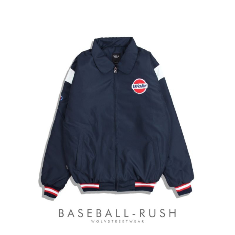 SWEATER BASEBALL KEMBUNG WOLV RUSH DINO