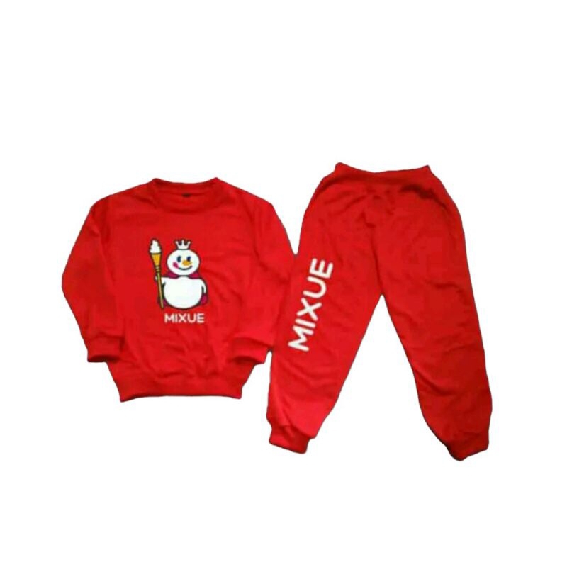 TERLARIS SETELAN JOGER ANAK MOTIF MI-XUE 1-6TAHUN