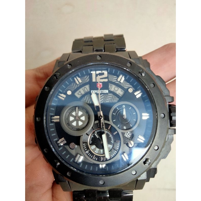 Jam tangan pria Expedition E 6402M second original