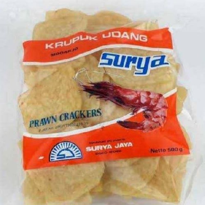 

Kerupuk Udang Surya 500gr