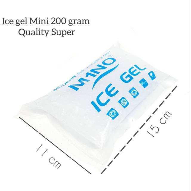 210GRAM  ICE GEL MINO 210 GR /  ICE GEL PENDINGIN MAKANAN