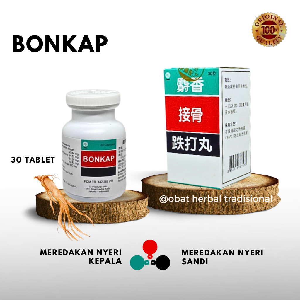 BONKAP - MUSK FRACTURE - obat patah tulang - tulang retak