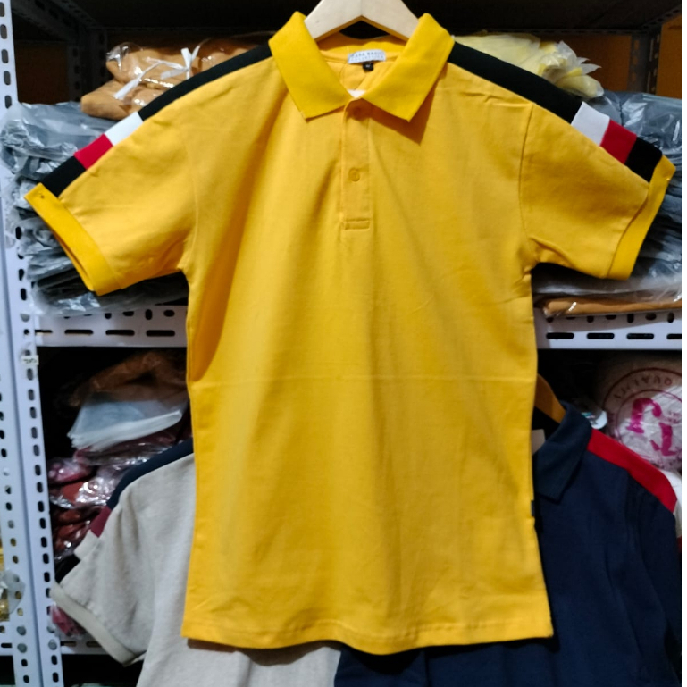 BLUE JEANS DENIMS STORE/KAOS KERAH JAR@ COWOK |KAOS KERAH PRIA KEREN | KAOS KERAH PRIA JUMBO | KAOS 