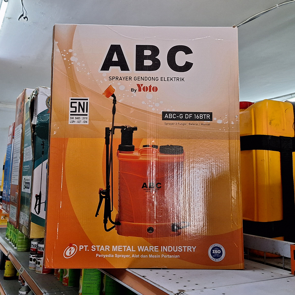 SPRAYER TANGKI ABC 2 IN 1 ELEKTRIK 16 L semprot pertanian | TERMURAH