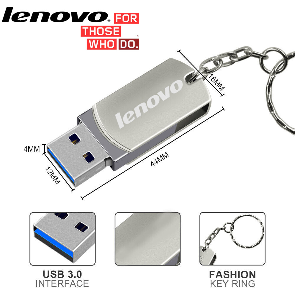 Lenovo Flashdisk otg type c 1TB 3.0 usb High Speed  2TB 1TB 512GB Anti Air