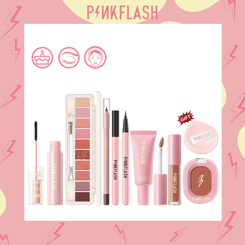 PINKFLASH OhMyColor 1 Anniversary Makeup Beauty Sets The Hottest makeup Set Eye Birthday Makeup Set Gift