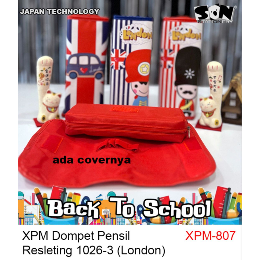 

Kotak pensil kain motif lucu unik untuk anak anak pencil case resleting dengan cover yg bisa dilepas