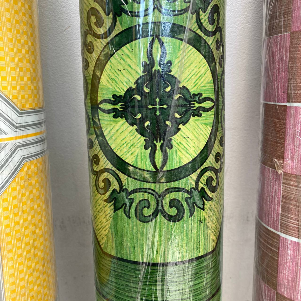 Karpet Plastik Lantai  Vinyl 1 ROLL (20 meter) Untuk Alas Meja dan Lantai, Beragam Motif, UNICA (834