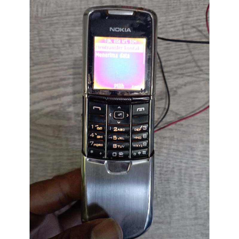 NOKIA 8800 clasic RM 13 normal lcd sedow clasic black stenles