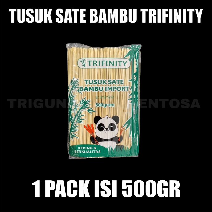 Tusuk Sate Bambu Panda Import Halus Bersih Per Pack Panjang 20cm u Ayam Sosis Murah