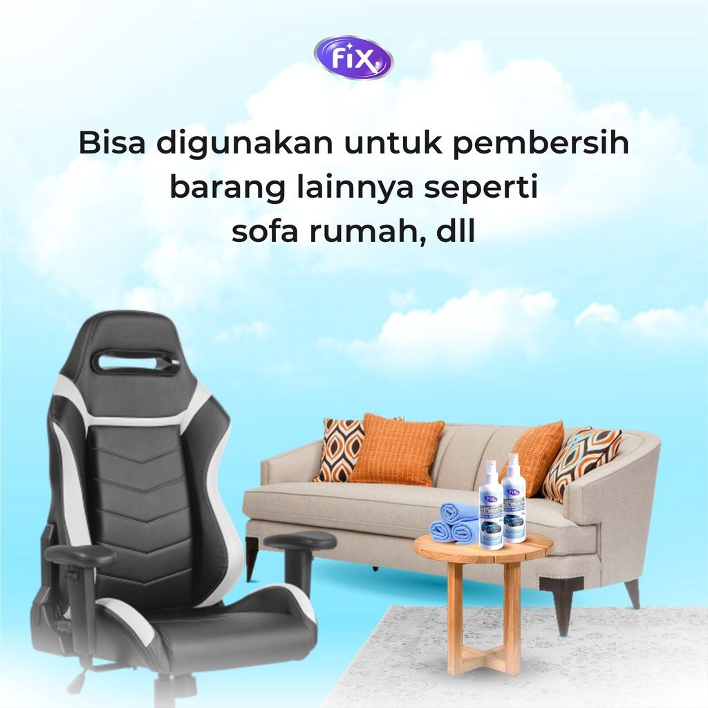 FIX Pembersih Interior Mobil Cleaner Multi Purpose Spray Serbaguna